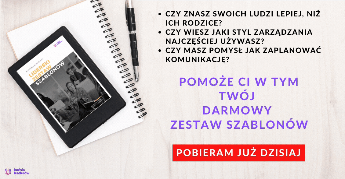 Zestaw szablonów dla lidera